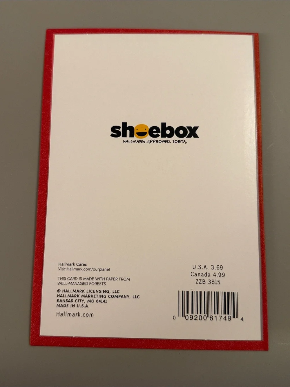 🌻 Bundle of 2 Funny Shoebox by Hallmark Birthday Cards